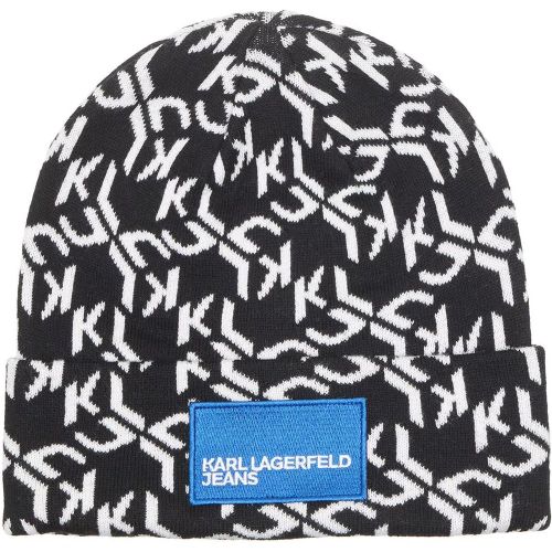 Caps & Mützen - Monogram Aop Beanie - Gr. ONE - in - für Damen - Karl Lagerfeld Jeans - Modalova