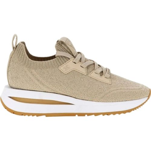 Low-Top Sneaker - Dames Sneakers Bruin FLPESTFAB12/BEIGE Esti - Gr. 36 (EU) - in - für Damen - Guess - Modalova