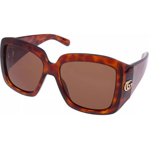 Sonnenbrille - GG1402S - Gr. unisize - in Braun - für Damen - Gucci - Modalova