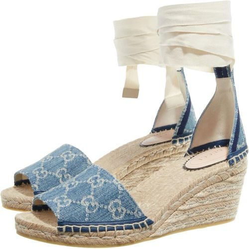 Espadrilles - Women's GG Platform Espadrille - Gr. 36 (EU) - in - für Damen - Gucci - Modalova