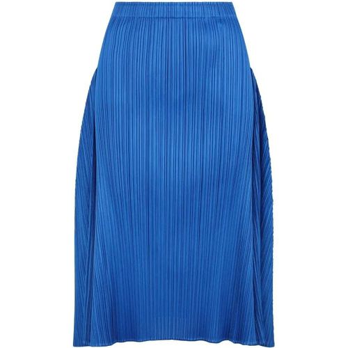 Plisse` Midi Skirt - Größe 3 - ISSEY MIYAKE PLEATS PLEASE - Modalova