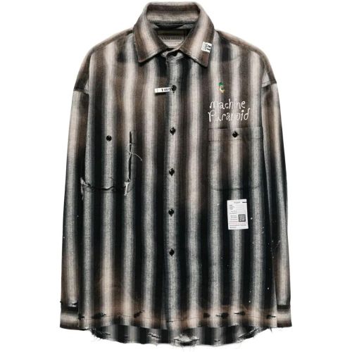 Signature Vintage Striped Shirts - Größe 48 - Maison Mihara Yasuhiro - Modalova