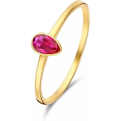 Ring - Baguette 14 Karat Ring mit Zirkonia - Gr. 50 - in - für Damen - Isabel Bernard - Modalova