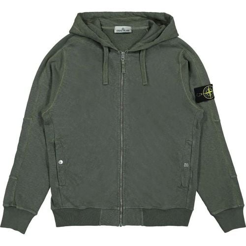 Sweatjacket khaki - Größe S - Stone Island - Modalova