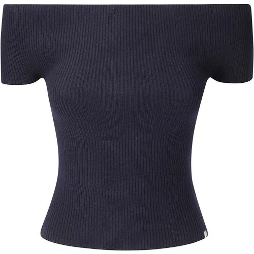 Off-The-Shoulder Collarless Stretch Sweater - Größe ONE SIZE - Extreme Cashmere - Modalova