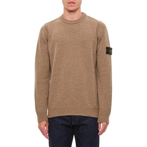 Lambswool Sweater - Größe L - Stone Island - Modalova