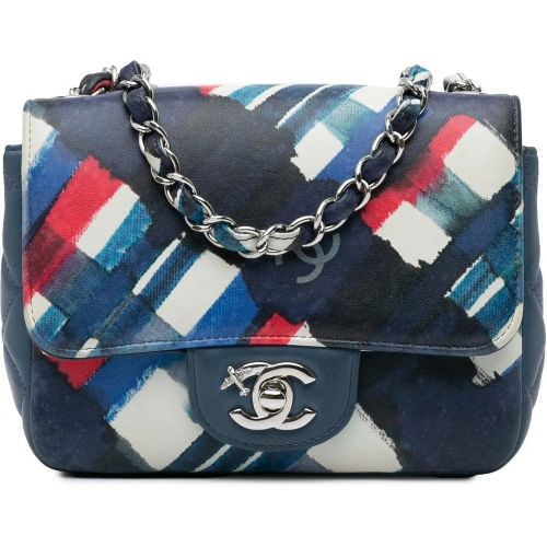 Shopper - Mini Square Classic Printed Lambskin Airlines Flap - Gr. unisize - in - für Damen - Chanel - Modalova