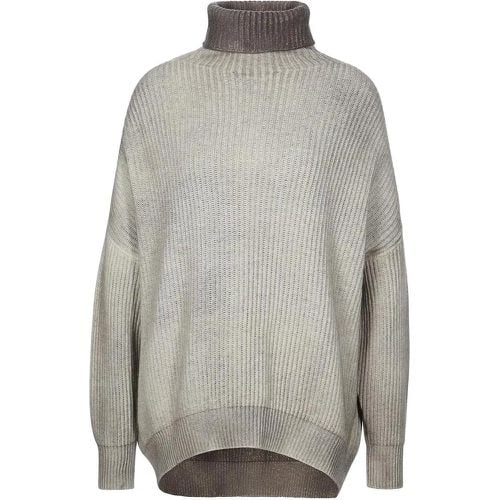 RIBBED HIGH NECK PULLOVER - Größe L - CALIBAN - Modalova