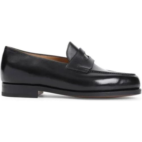 Loafers & Ballerinas - Lopez Black Calf Leather Loafers - Gr. 9 - in - für Damen - John Lobb - Modalova