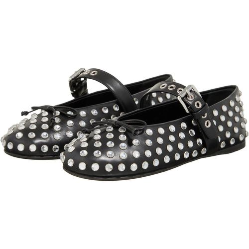 Loafer - Crystal Embellished Ballet Flats - Gr. 36 (EU) - in - für Damen - Miu Miu - Modalova