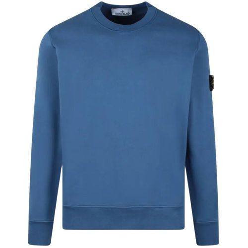 Logo Crewneck Sweatshirt - Größe XL - blau - Stone Island - Modalova