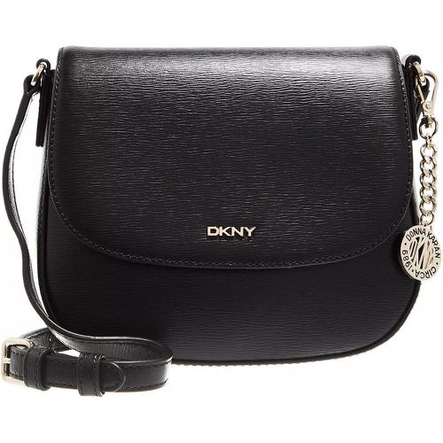 Hobo Bag - Bryant Saddle Bag Black/Gold - Gr. unisize - in - für Damen - DKNY - Modalova