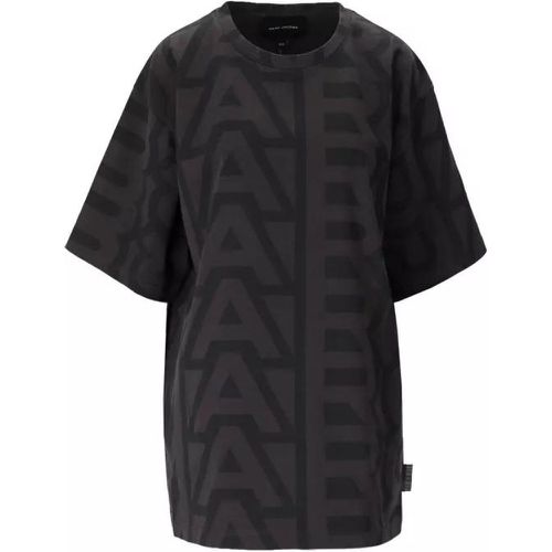 The Monogram Big Black Charcoal T-Shirt - Größe ONE SIZE - black - Marc Jacobs - Modalova