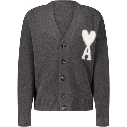 Cardigan aus Alpaka-Woll-Mix - Größe L - AMI Paris - Modalova