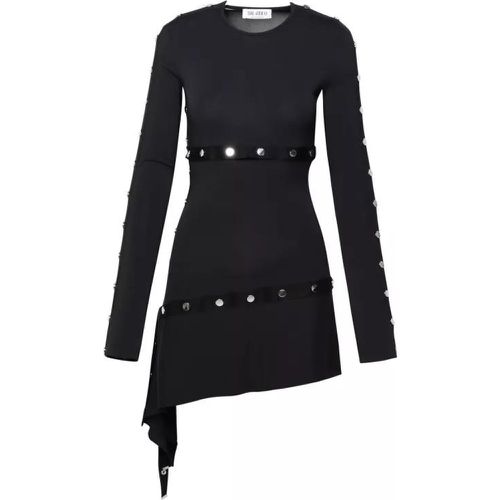 Mini Dress In Black Acetate Blend - Größe 42 - black - The Attico - Modalova