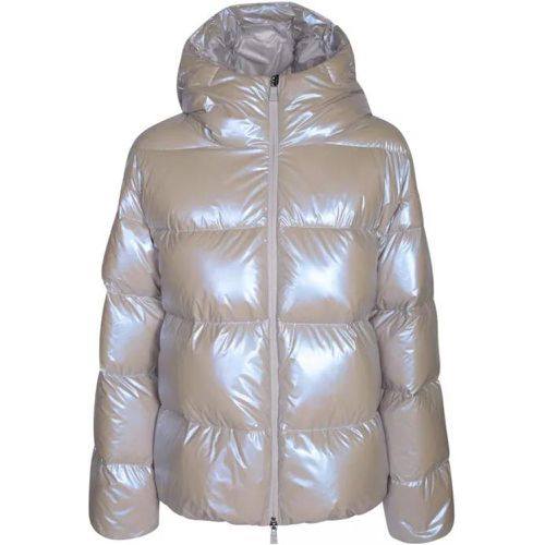 Ice Cub Down Jacket - Größe 38 - white - Herno - Modalova