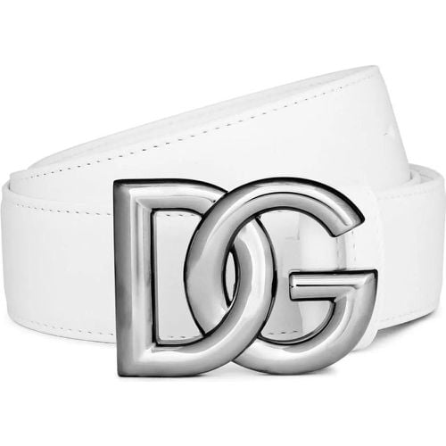 Gürtel - Dg Logo Leather Belt - Gr. 90 - in - für Damen - Dolce&Gabbana - Modalova