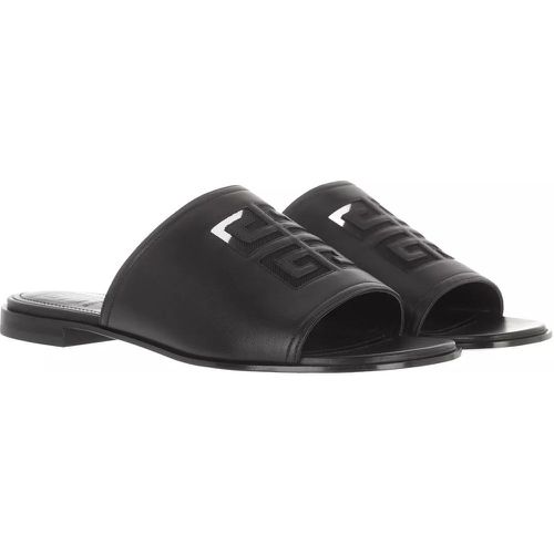 Slipper & Pantoletten - 4G Flat Sandals Leather - Gr. 37 (EU) - in - für Damen - Givenchy - Modalova