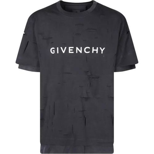 Cotton T-Shirt - Größe M - black - Givenchy - Modalova