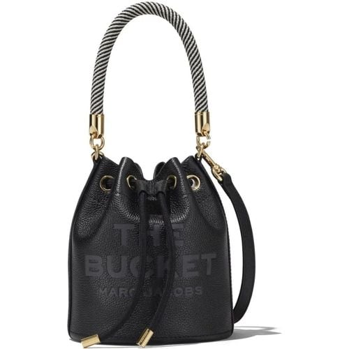 Beuteltaschen - Black Leather Bucket Bag - Gr. unisize - in - für Damen - Marc Jacobs - Modalova