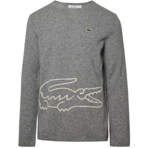 Crocodile Shirt - Größe L - gray - Comme des Garcons - Modalova