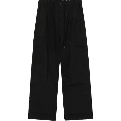 Black Wide Leg Trousers - Größe M - Comme des Garcons - Modalova