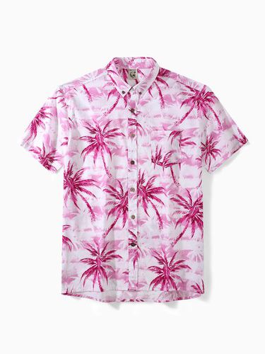 Hardaddy® Cotton Palm Tree Oxford Shirt - Modetalente - Modalova