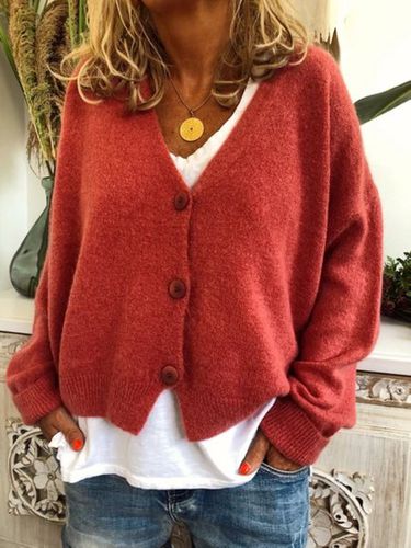 Women Casual Top Tunic Sweater Cardigan - Modetalente - Modalova