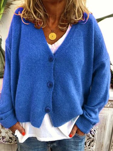Women Casual Top Tunic Sweater Cardigan - Modetalente - Modalova