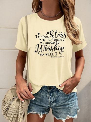 If The Stars Were Made To Worship Casual Unisex Tee - Just Fashion Now - Modalova