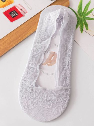 Lace Summer Silicone Anti Slip Breathable Invisible Socks - Just Fashion Now - Modalova