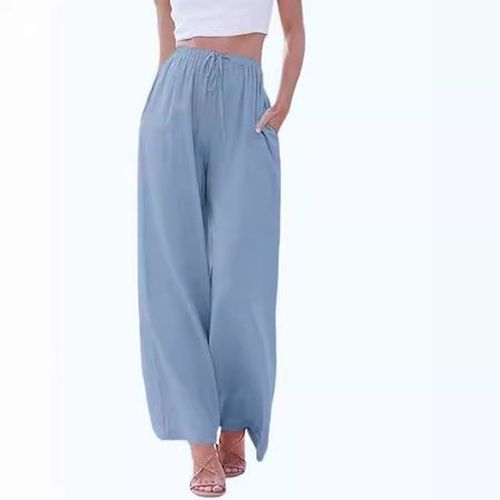 Women's H-Line Straight Pants Daily Going Out Pants Apricot Casual Plain Spring/Fall Pants - Just Fashion Now - Modalova