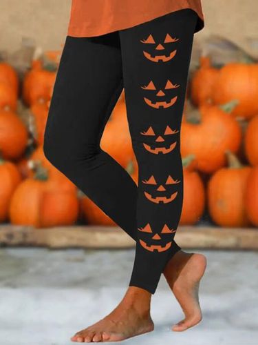 Halloween Casual Leggings - Just Fashion Now - Modalova