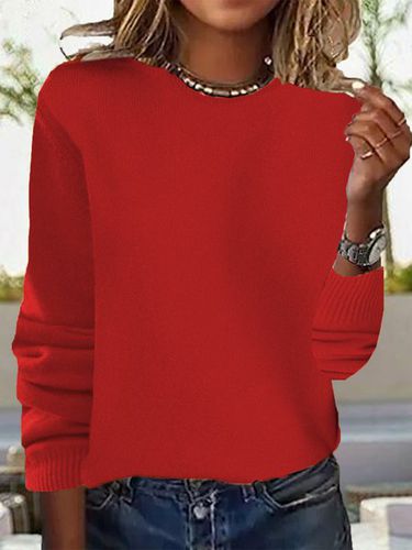 Casual Lace Sweater - Just Fashion Now - Modalova