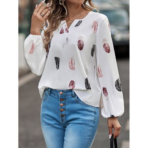 Leaf Casual Blouse - Just Fashion Now - Modalova