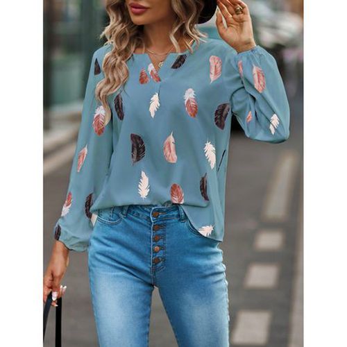 Leaf Casual Blouse - Just Fashion Now - Modalova