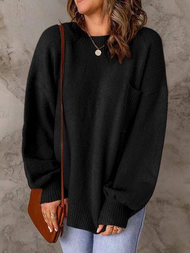 Loose Turtleneck Casual Striped Sweater - Just Fashion Now - Modalova