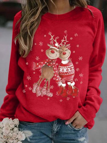 Christmas Casual Sweatshirt - Just Fashion Now - Modalova