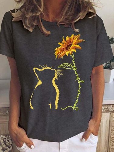 Cat You Are My Sunshine Women's T-shirt - Modetalente - Modalova