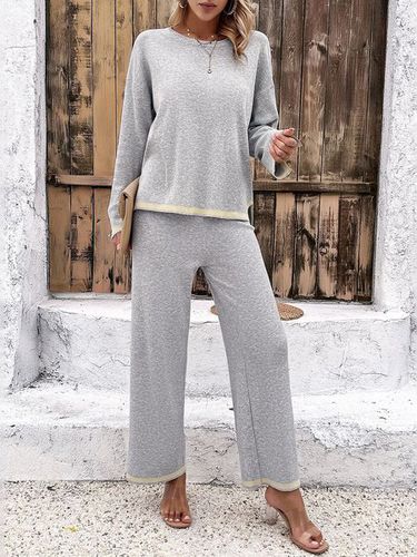 Loose Casual Two-Piece Set - Just Fashion Now - Modalova