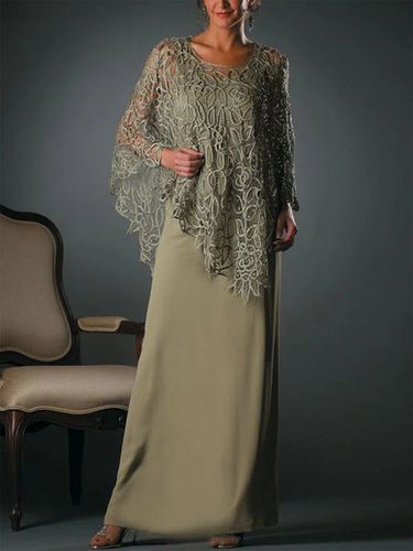 Lace Plain Elegant Two-Piece Set - Just Fashion Now - Modalova