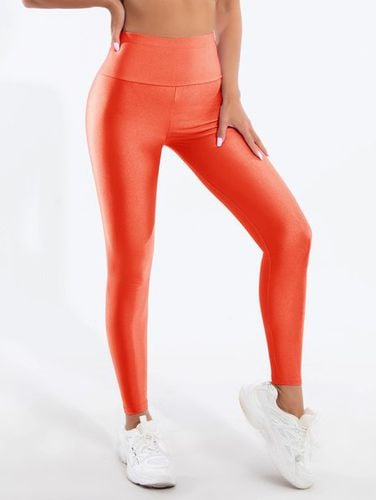 Casual Plain Tight Leggings - Just Fashion Now - Modalova