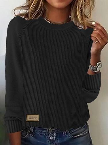 Loose Casual Sweater - Just Fashion Now - Modalova