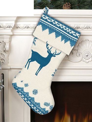 Christmas Print Socks - Just Fashion Now - Modalova