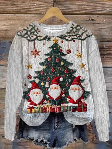 Christmas Casual Sweatshirt - Just Fashion Now - Modalova