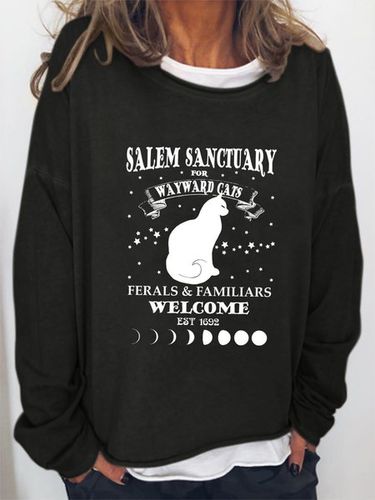 Salem Sanctuary Wayward Cats Sweatshirt - Modetalente - Modalova