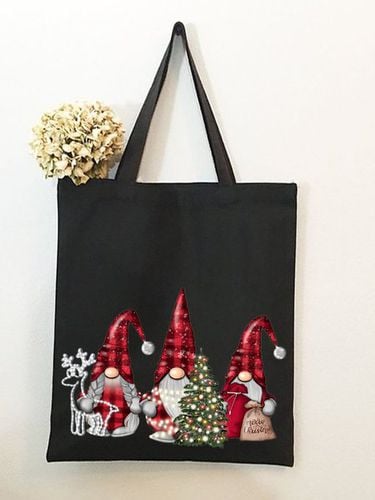 Christmas Gnomes Shopping Tote - Just Fashion Now - Modalova