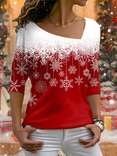 Casual Christmas T-Shirt - Modetalente - Modalova