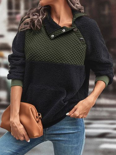 Asymmetrical Casual Sweatshirt - Just Fashion Now - Modalova