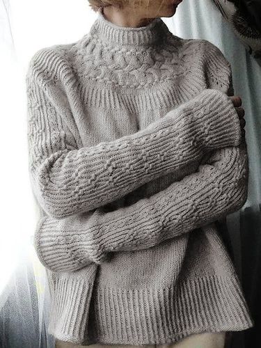 Knitted Plain Casual Shirt & Top - Modetalente - Modalova